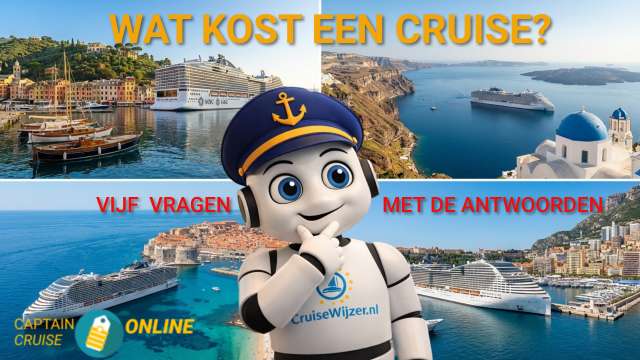 WAT KOST EEN CRUISE VAKANTIE?